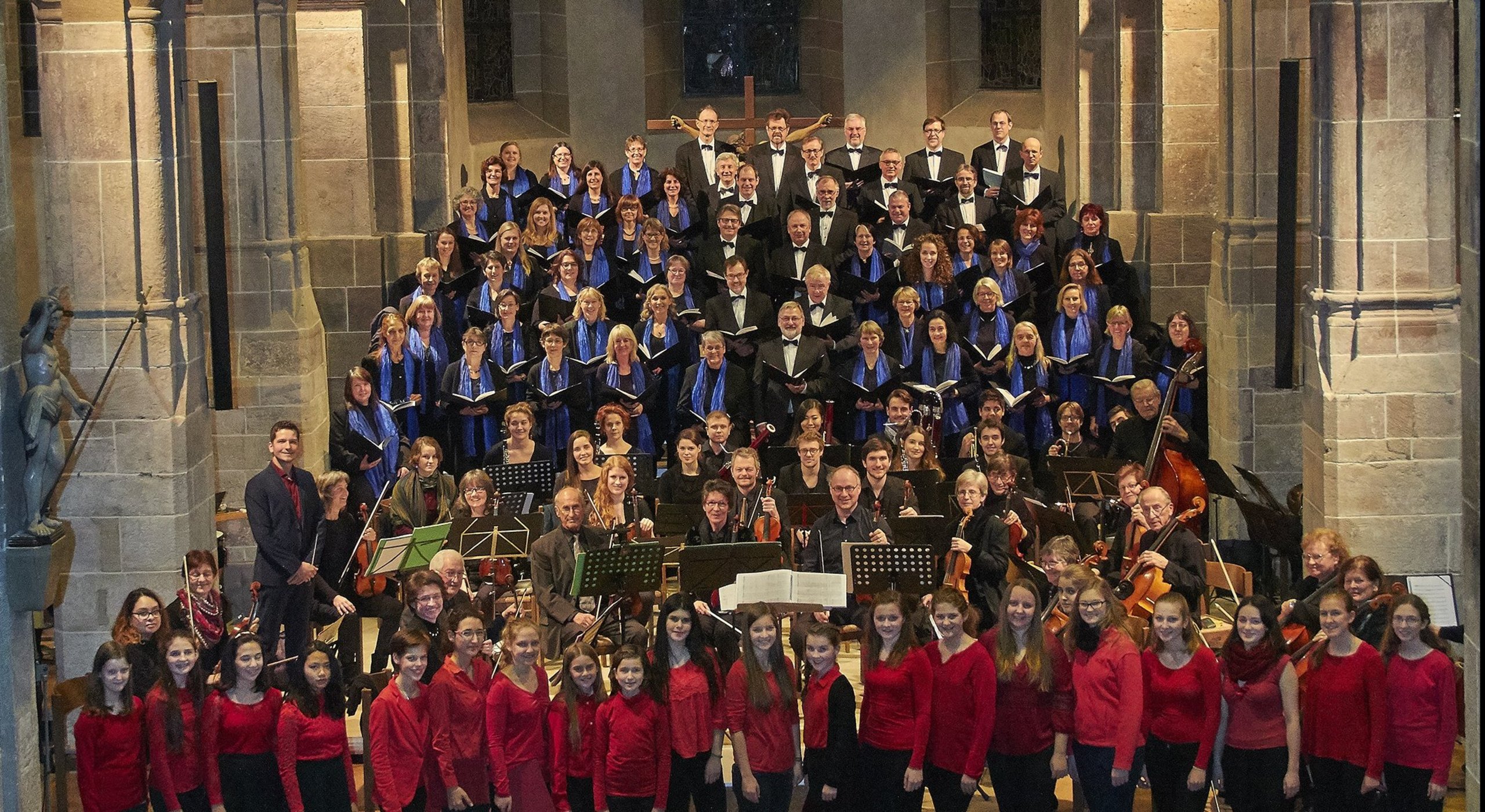 Cappella Nuova; Kinder- und Jugendchor; sinfonisches Stiftshoforchester Sindelfingen